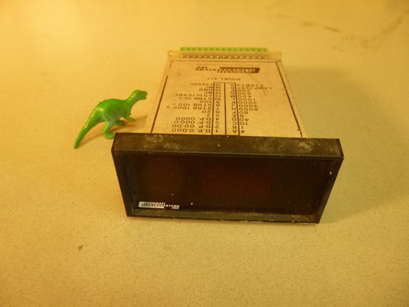 Cincinnati Electrosystems 417-4-15 DIGITAL Four Digit Panel Meter TIMER FREE SH
