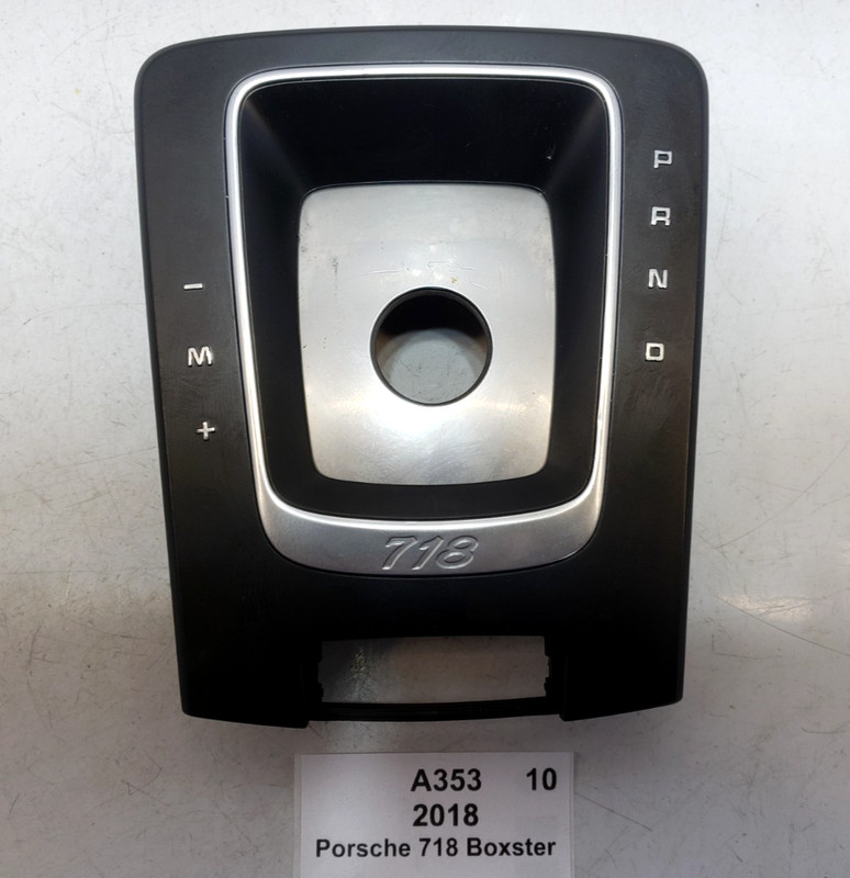 ✅ 17-24 OEM Porsche 718 Boxster 982 Center Console Shifter Bezel Trim 36k