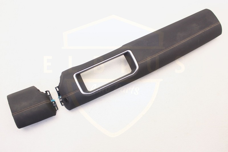 RANGE ROVER EVOQUE 16 - 19 DASHBOARD SCREEN TRIM COVER BEZEL SET EBONY/TAN OEM