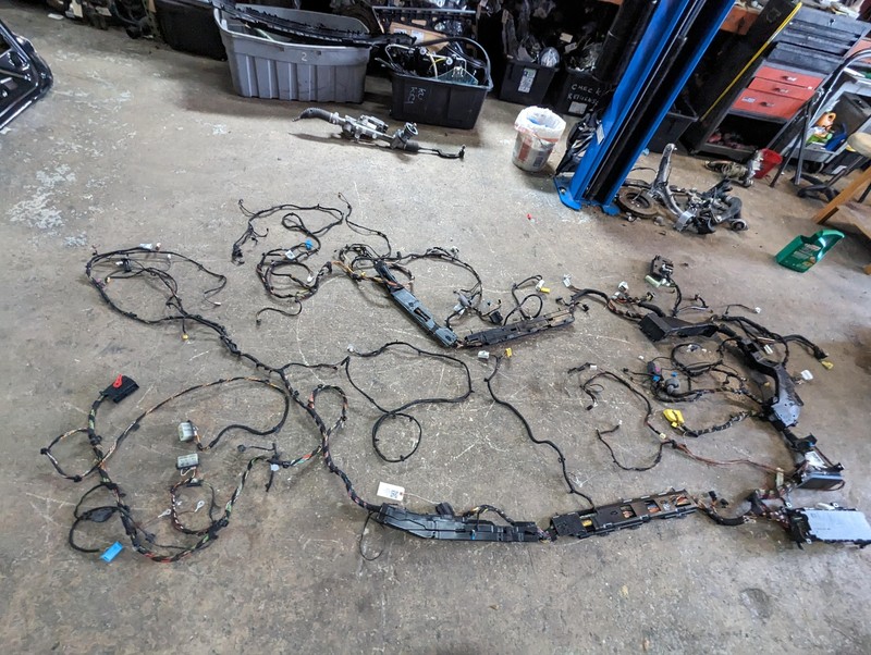 Body Floor Wiring Harness 2018 Mercedes CLA250