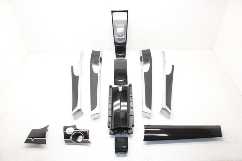 10-13 Porsche Panamera 11 Piece Interior Front Console Trim Set 97055343500