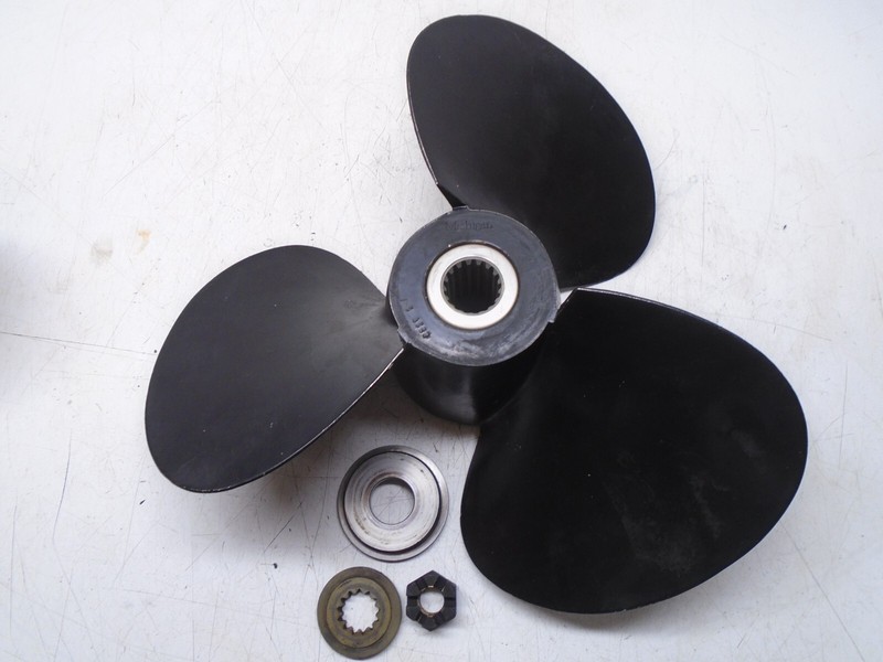 K2 Michigan Wheel Black Aluminum Propeller 14 X 19