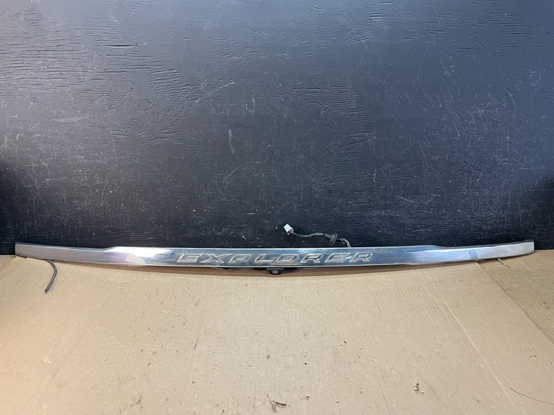 2011-2014 Ford Explorer Rear Tailgate Gate Trim Molding With Camera OE AD5805 DG