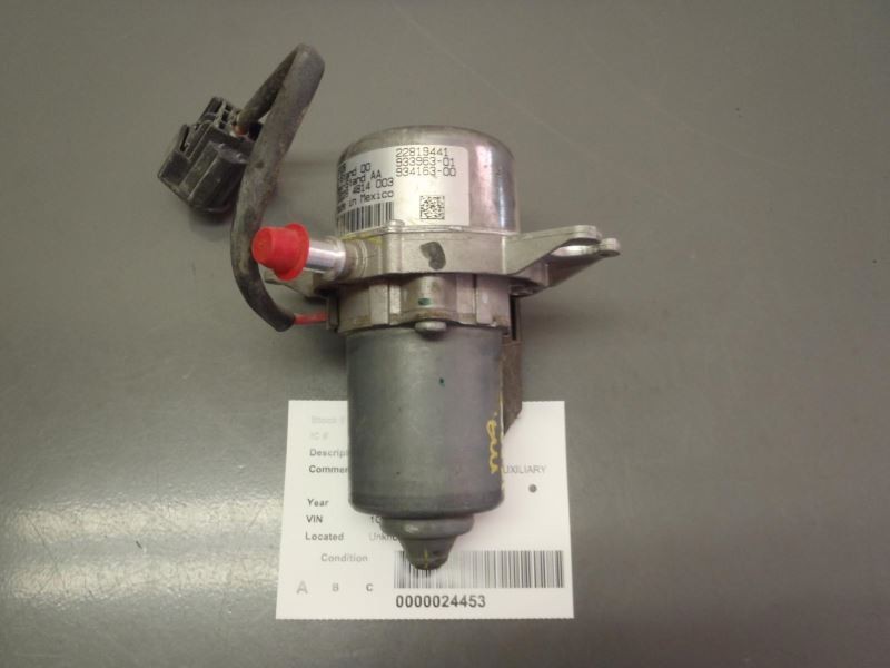 Brake Booster Auxiliary Vacuum Pump Fits 2012-2017 Chevrolet Traverse 64373
