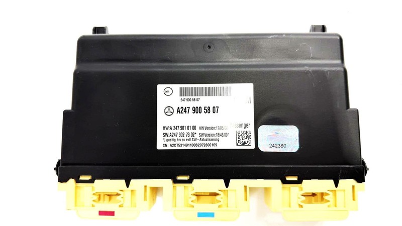 2021 Mercedes GLB 250 Front Left Driver Seat Memory Module OEM A2479005807