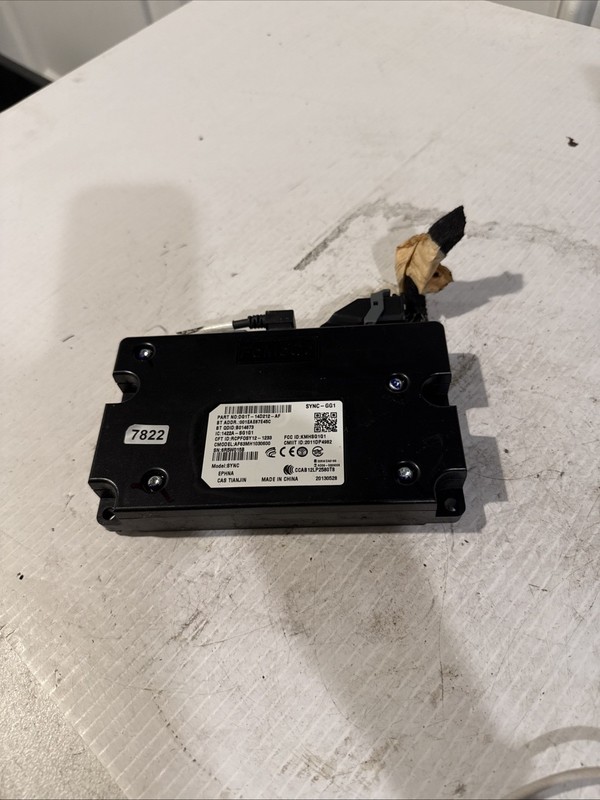 2013-2014 FORD ESCAPE COMMUNICATION SYNC MODULE DG1T-14D212-AF OEM
