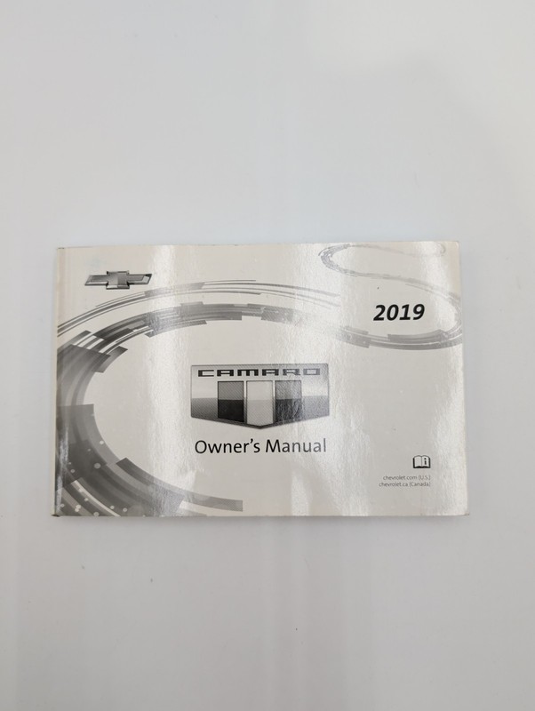 2019 Chevrolet Camaro Owner's Manual
