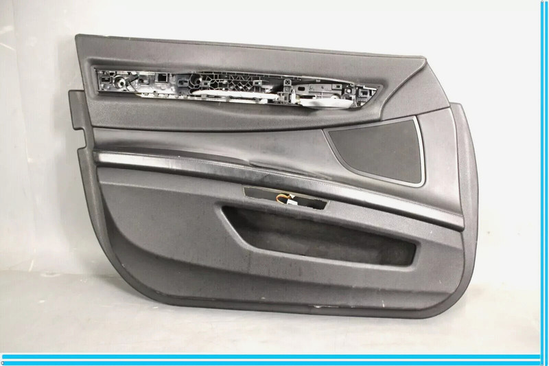 09-15 BMW 750i 750Li F01 F02 Front Left Driver Side Interior Door Panel Assy OEM