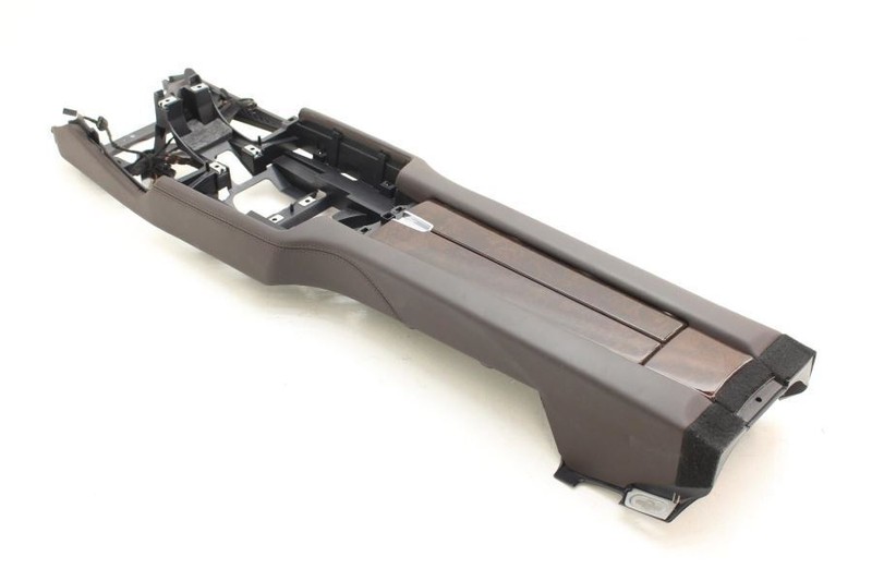 10-16 PANAMERA Turbo AWD Espresso Brown Rear Seat Console