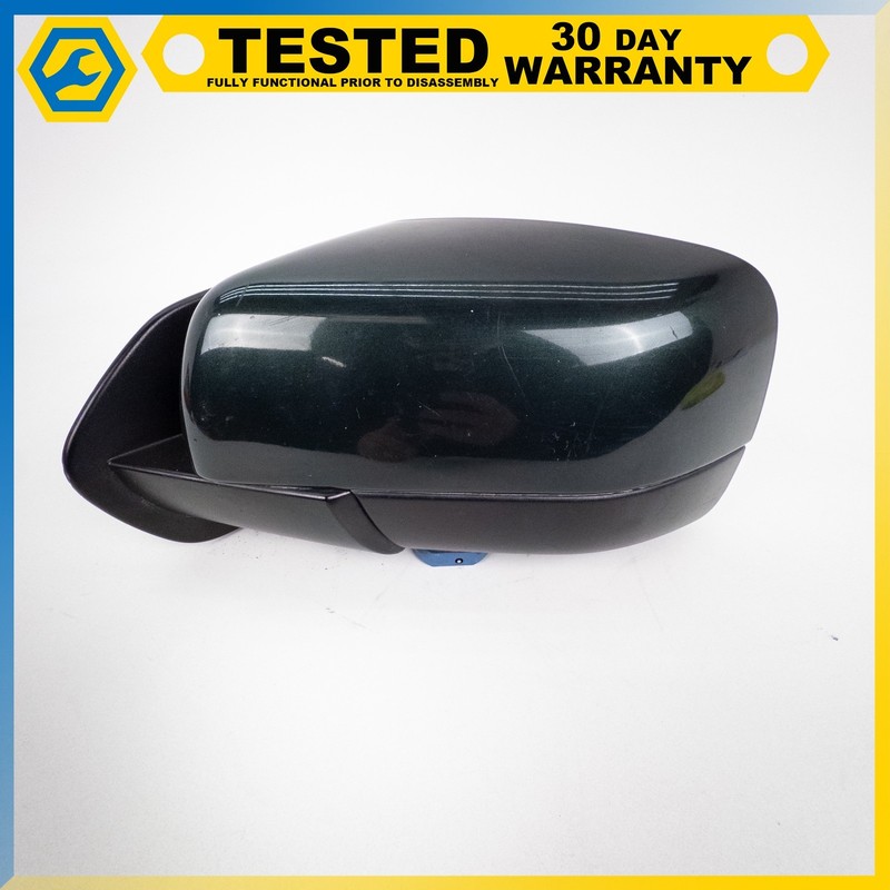 10-13 LAND ROVER L319 L320 LR4 LEFT DRIVER SIDE REAR VIEW DOOR MIRROR GREEN OEM