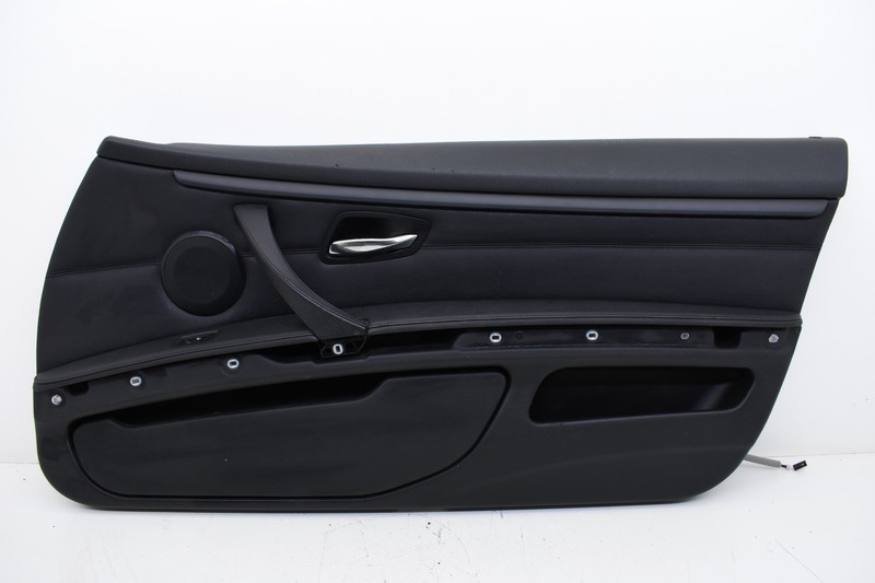 2012 BMW E92 328xi Front Right Passenger Door Card Panel Assembly OEM Black KW34