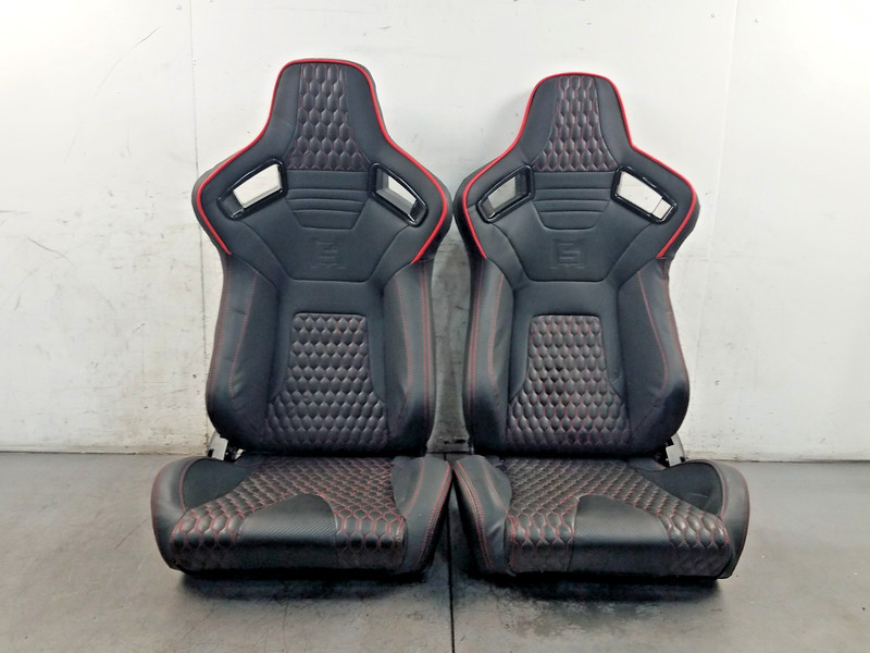 2019 Mercedes AMG C 63 S Aftermarket Carbon / Leather Seat Set #5932 Z13