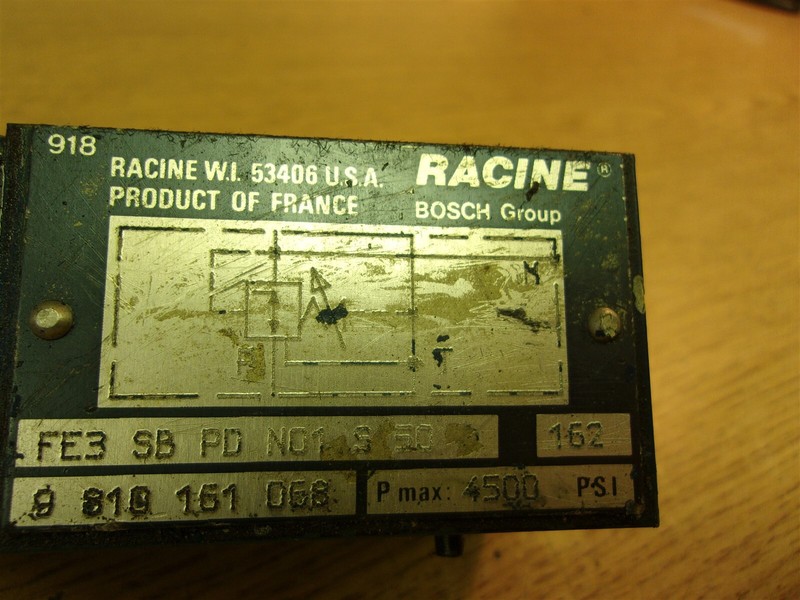 Racine FE3 SB PD N01 S 50 Hydraulic Relief Valve *FREE SHIPPING*