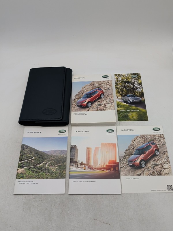 2018 Land Rover Discovery Owners Manual HSE SE S Luxury Quick Start Guide