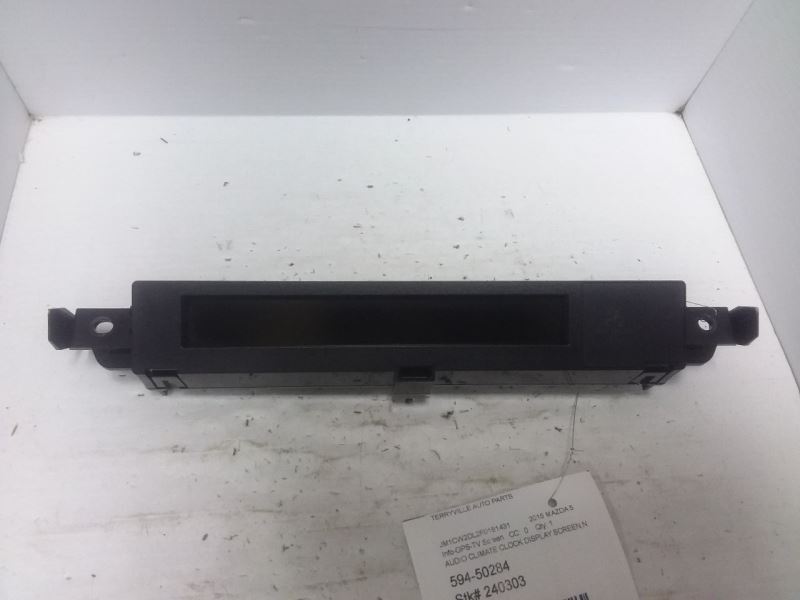 Audio Climate Clock Display Screen Fits 13-14 MAZDA 5 CG40611J0