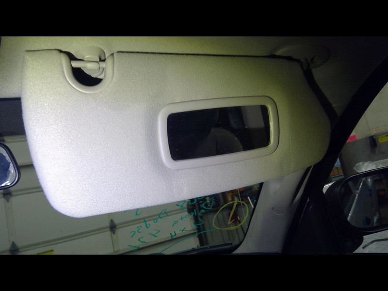 Passenger Right Sun Visor Crew Cab 4 Door Fits 05-11 DAKOTA 1562572