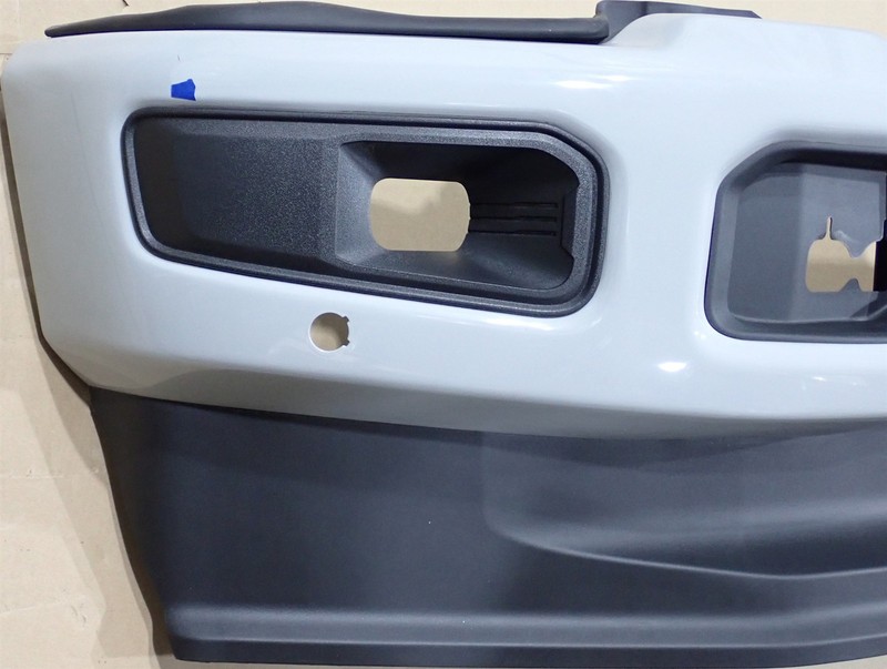 OEM 23-26 F250 Painted DR GRAY Front Bumper Super Duty Truck w/ Adaptive Cruise