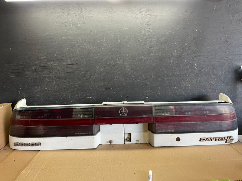 1987 to 1991 Dodge Daytona Taillight Rear Header Panel AA6010