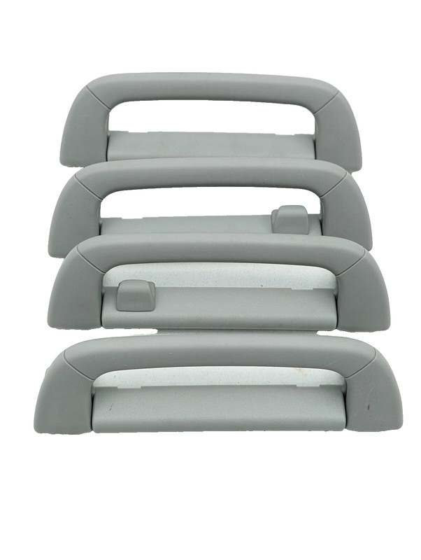 2000-2006 Mercedes-Benz S430 W220 Upper Roof Grab Handle Set Gray OEM