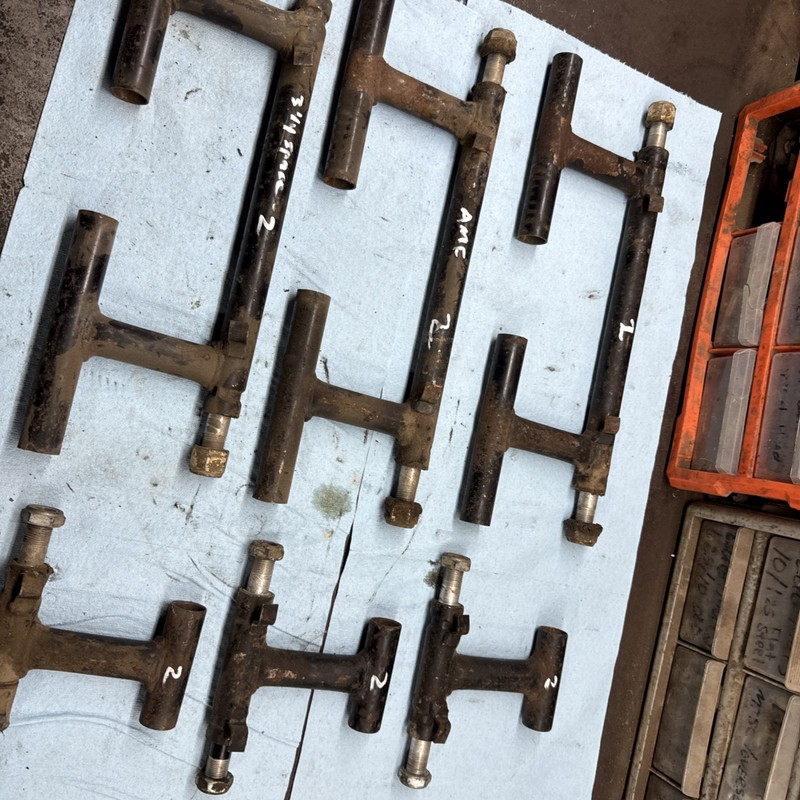 1967 - 1975 AMF Ski-Daddler, Mark V, Harley Davidson bogey wheels Axles # 2
