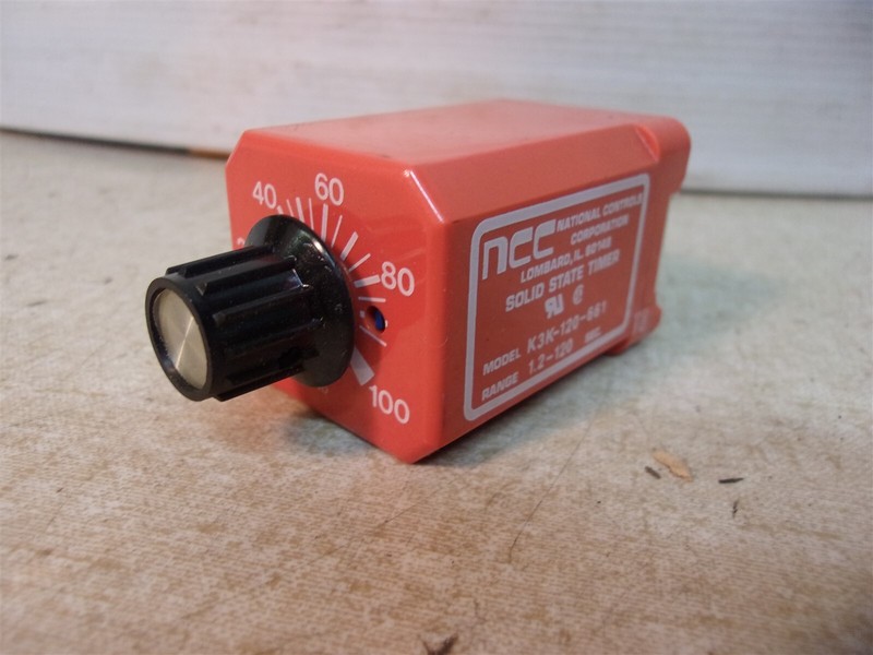 NCC K3K-120-661 Solid State Timer *FREE SHIPPING*
