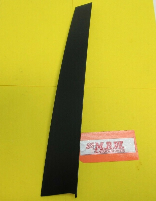 MOLDING DOOR GLASS TRIM BLACK COVER DRIVER SIDE FRONT CAR CIVIC 96-00 SEDAN 4DR