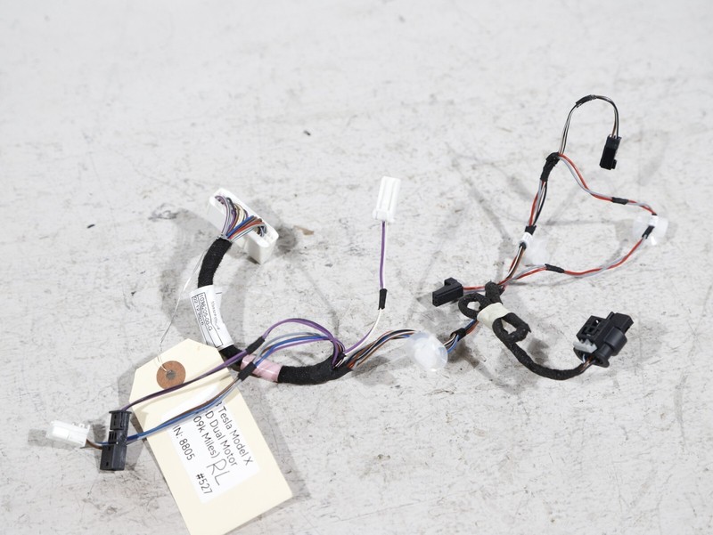 OEM 2016 - 2020 TESLA MODEL X REAR LEFT SIDE FALCON DOOR WIRE WIRING HARNESS