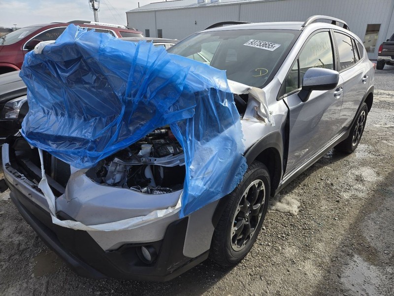 Driver Left Front Door Fits 18-23 XV CROSSTREK 3651872