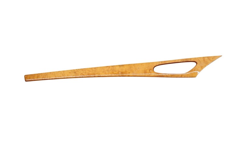 03-09 Mercedes R230 SL500 SL600 Front Left Driver Side Door Panel Trim Wood OEM