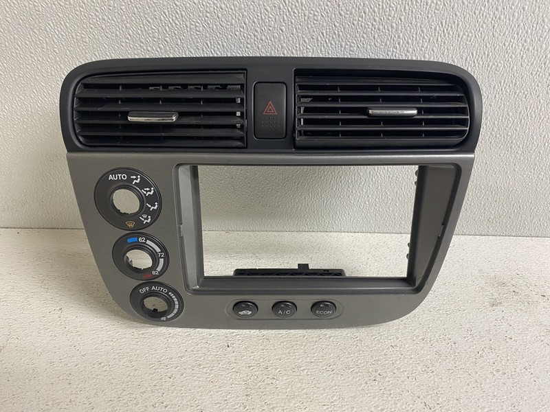 2001-2005 Honda Civic w Auto Temperature Controls Bezel Trim Cover Panel HVAC