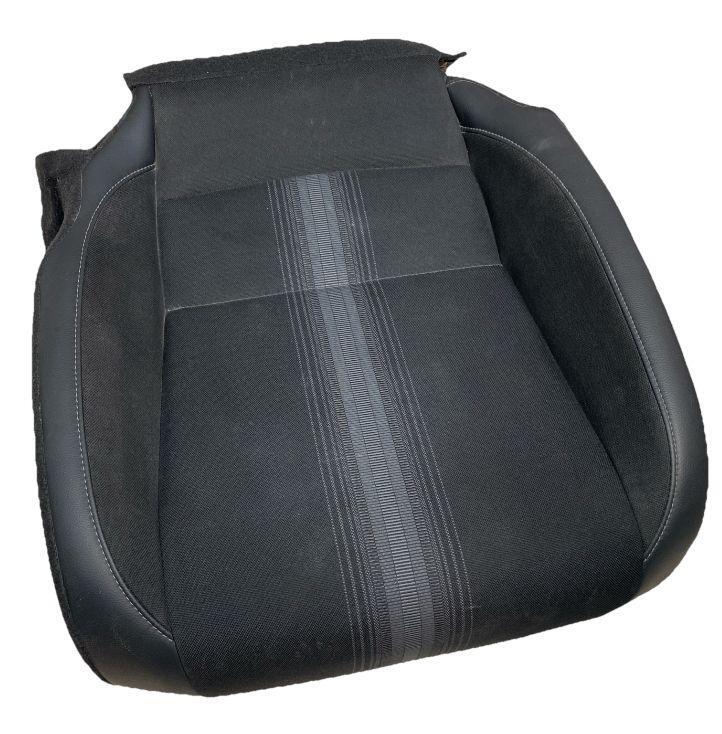 Honda Civic front seat 22 24 left side cloth black lower cushion OEM 81536T39A11