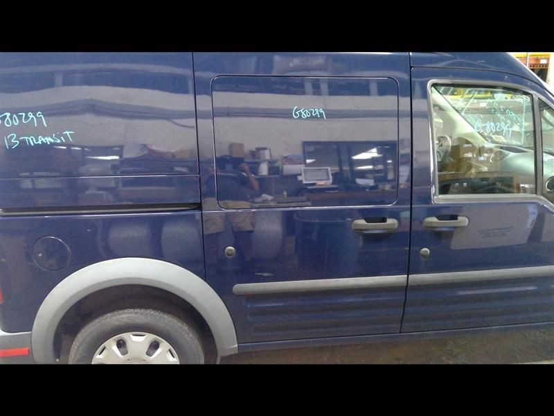 Passenger Rear Side Door Sliding Blue Fits 10-13 TRANSIT CONNECT 622889