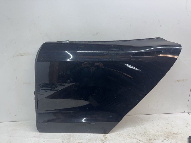 2016-2020 TESLA MODEL S REAR LEFT DOOR SHELL PANEL Black OEM N-47034