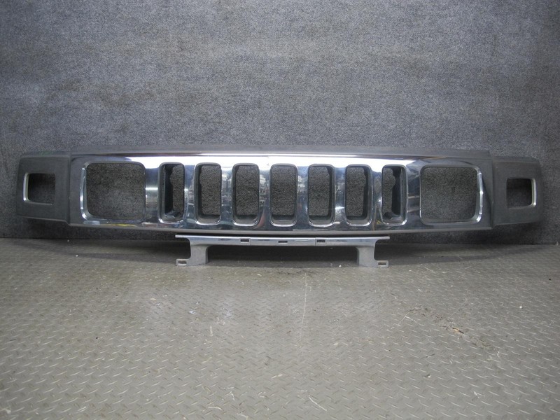 2008-2009 HUMMER H2 FRONT CHROME GRILLE PANEL 25886172