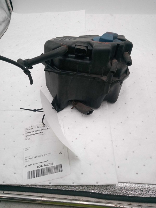 2005 Porsche Cayenne Engine Coolant Reservoir OEM 95510614721 Used 3.2L