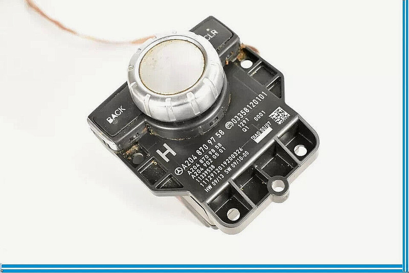 12-15 Mercedes W204 C250 E400 Console Head Unit Controller Knob Multi Switch OEM