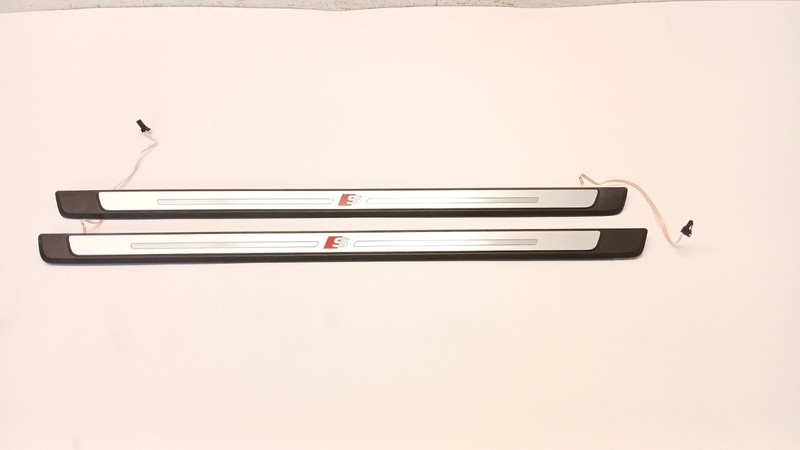 18-24 Audi b9 f5 s5 a5 illuminated door sill trim front oem 090325