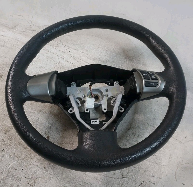 2008-2011 Subaru Impreza Black Rubber Steering Wheel w/ Cruise Control OEM