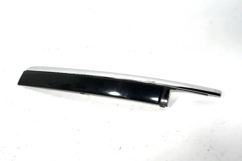 04 05 06 07 AUDI A8L FRONT BUMPER MOLDING TRIM LEFT DRIVER SIDE BLACK OEM