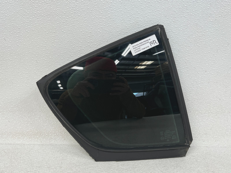 ⭐2015-2017 KIA K900 REAR RIGHT PASS DOOR QUARTER WINDOW GLASS PANEL OEM LOT2727