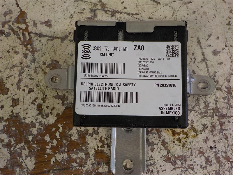 2014-2017 Honda Odyssey+ 14-16 MDX 15-17 TLX OEM XM UNIT Satellite 39820-TZ5-A01