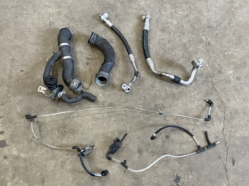 2012-2016 Porsche 991 911 AC A/C Coolant Hose Tube Pipe Line Set 3.8L 1569 OEM