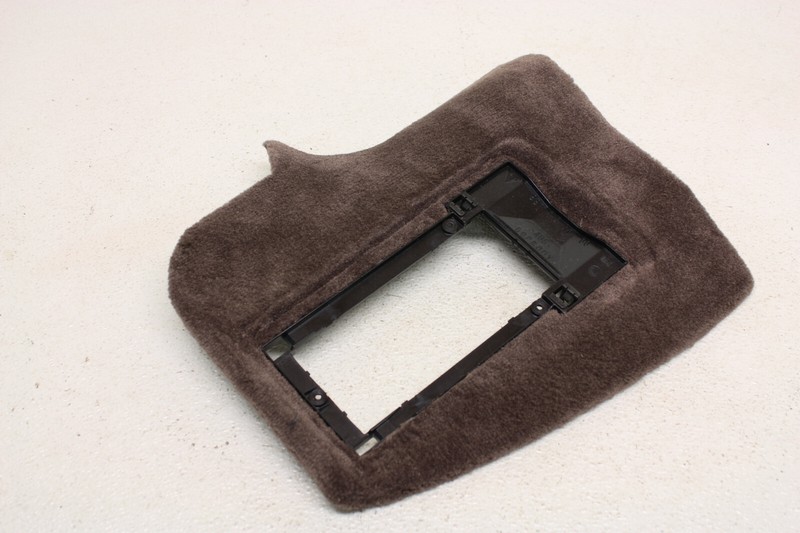 Porsche Cocoa Brown Left Kick Panel Fuse Cover Boxster Cayman 911 Oem 2005-2012