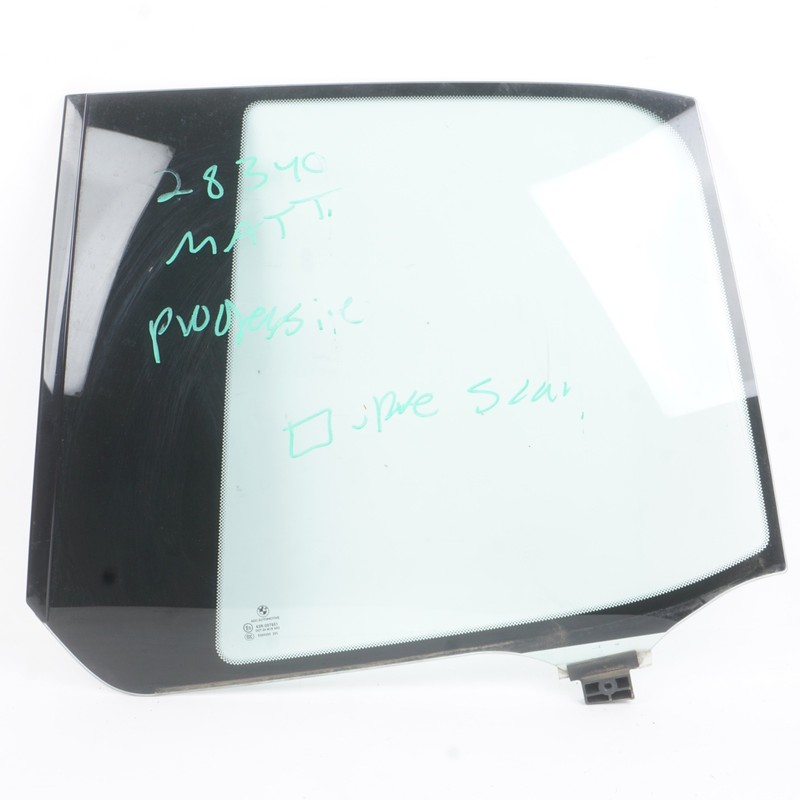 2014 - 2021 BMW i3 i3s I01 Rear Left Door Window Glass OEM