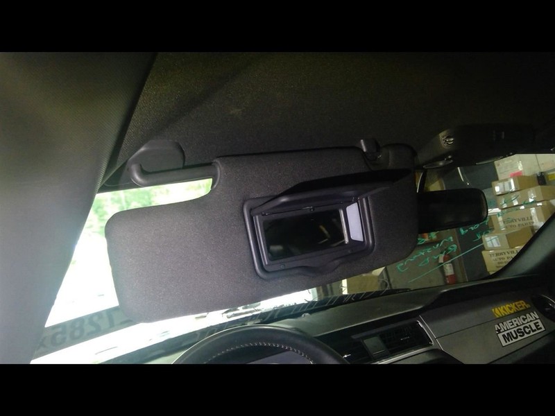 Driver Sun Visor Illuminated Coupe Fits 12-14 MUSTANG 1629391
