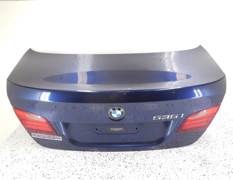 2011-2013 BMW 535i Trunk Deck Lid W/O Spoiler OEM