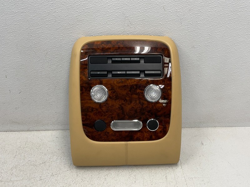 03-07 Bentley Continental GT Overhead Dome Light Lamp Switch Panel Wood 1577 OEM