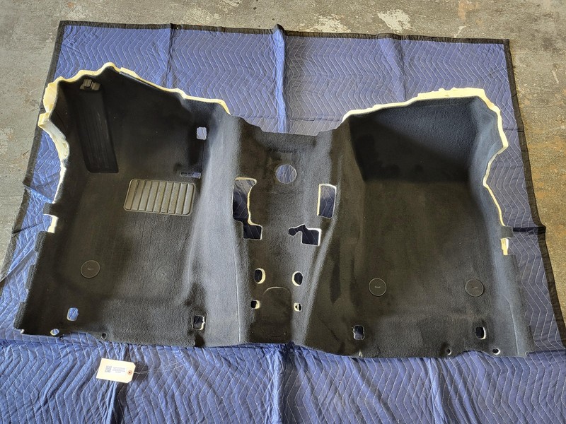 Used Oem BMW Left Right Front Floor Carpet Cover for 2022-2024 430Xi Gran Coupe