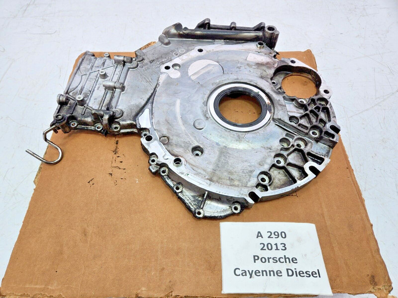 ✅ 13-16 OEM Porsche Cayenne 958 V6 Engine Motor Crankshaft Sealing Flange