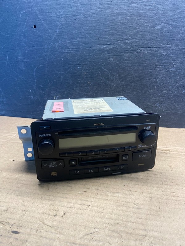 1999 to 2003 Toyota Tundra Sequoia AM/FM OEM Radio Cassete Player AE2521DG